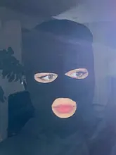 Máscara de cobertura de la cara completa, gorro de Pasamontañas de punto de 3 agujeros, táctica del ejército CS, para invierno, esquí, ciclismo, gorro, bufanda, mascarilla facial cálida