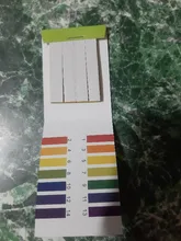 1 juego = 80 tiras Profesional 1-14 pH papel de tornasol ph tiras de prueba de agua cosméticos la acidez del suelo, tiras de prueba con tarjeta de control
