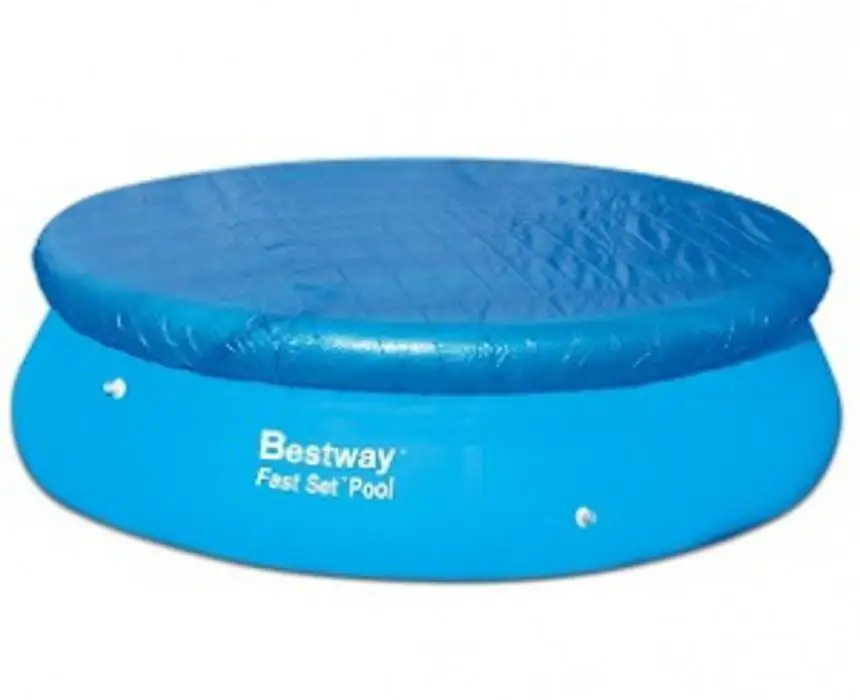 Bestway Тент для бассейнов с надувным бортом Fast Set 366 см (d 395 см) | Игрушки и хобби