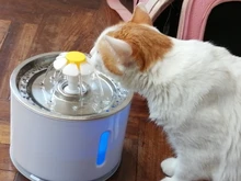 Dispensador de agua para mascotas, bebedero automático para gatos y perros, dispensador de agua eléctrico con USB, bebedero silencioso