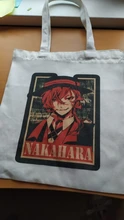 Perros Callejeros Bungou Osamu Dazai Anime de impresión de dibujos animados de bolsas de compras de las niñas de moda Casual paquete bolso de mano