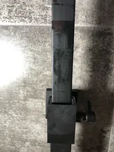 Uythner-Grifo de ducha efecto lluvia para pared, mezclador de agua para bañera, negro mate