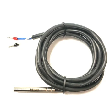 

Pt1000 temperature sensor 6x50mm cable 2 meters PVC