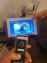 Jeatone-videoportero IP de 7 pulgadas para el hogar, sistema de entrada con Monitor, resolución AHD, marco de teléfono con cámara, TUYA