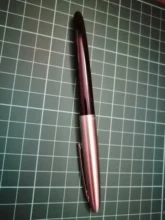 Pluma estilográfica de alta calidad para estudiantes, suministros de plumas de plástico de estilo clásico, con flechas plateadas, hero 329-a