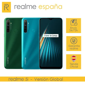 

[Global version] Realme 5i LCD 6,52 "HD + (4 hard GB RAM 64 hard GB ROM, Qualcomm®Snapdragon™665 AIE, 5000 mAh) blue/green