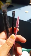 Brocha profesional para Contorno de cejas, pincel delineador de cejas en ángulo pequeño, alta calidad, marca de maquillaje, herramientas A101
