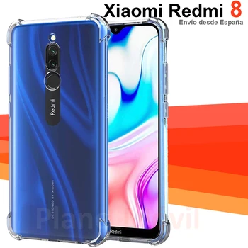 

Premium stand case Shock with corners reinforced compatible with XIAOMI REDMI 8 (6,22 ") 100% transparent housing anti shock