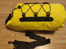 Bolsa impermeable de PVC de 15L con funda para teléfono, mochila impermeable para natación, senderismo, bolsa seca, saco enrollable para surfear y pescar