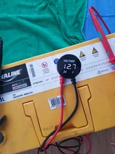 Voltímetro Digital para coche y motocicleta, Panel LED resistente al agua, 5V-48V CC, 12V, 24V, 36V