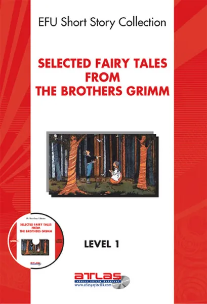 Избранные сказки от братьев Гримм Уровень 1 Cd li Grimm Brothers Atlas серия маркетинговых