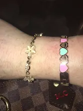 Pulseras con cadena de Color dorado multicapa para mujer, brazaletes con dije de corazón, brazaletes de cristal, novedad de 2020