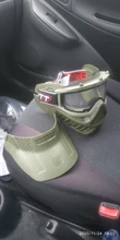 High Strength Paintball Mask or Airsoft Mask with Double Lens Goggle