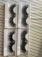 Zumbme-pestañas de visón voluminosas y esponjosas, pestañas largas de 25mm, reutilizables y despeinadas, pestañas libres de crueldad