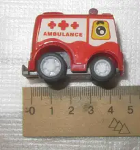 6 uds juguete de modelo de coche atrás coche vehículo móvil camión de bomberos modelo Taxi chico Mini juguetes regalo Diecasts juguete para los niños