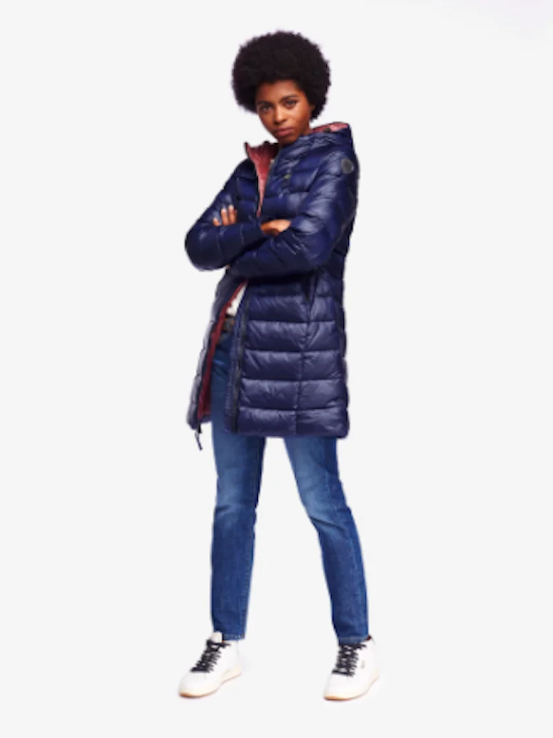 Одеяло BLAUER-ALONG с капюшоном-мод. GEORGE-19WBLDK03009 цв синий