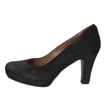 

ALBANO women's pumps blue suede