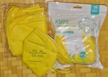 Mascarilla facial protectora de 5 capas, respirador con filtro FPP2, FPP3, FFP3, reutilizable, CE FFP2, 100 Uds.