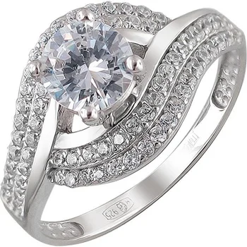 

Esthete ring with 71 cubic zirconia