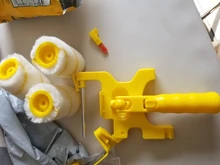 6Pcs Paint Edger Roller Brush Tools Portable Clean-Cut Brush for Home Wall Ceilings