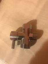 Faucet Spray-Nozzle-Converter Valve Diverter Water-Splitter Shower Bathroom Brass 