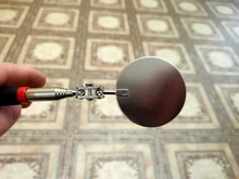 Lente de detección telescópica para coche, espejo redondo de inspección, herramienta de reparación 360, 50mm, 1 ud.