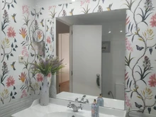 Flower Wallpaper Self-Adhesive Bedroom Kitchen Living-Room Home-Decoration Floral Modern