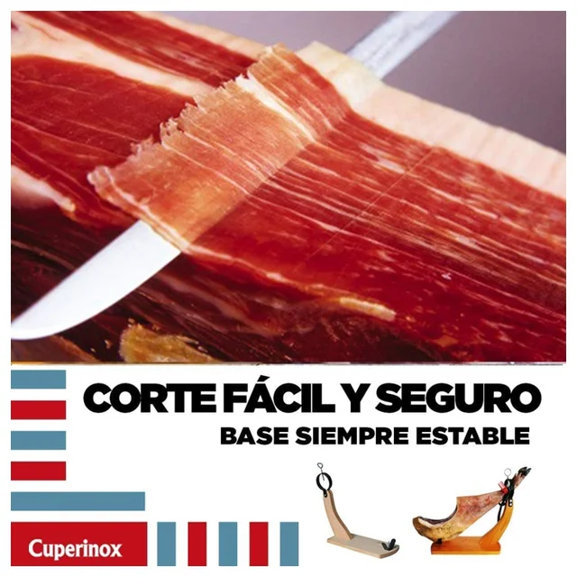 Tabla de corte y cuchillo jamonero - Jamones y paletas al mejor precio