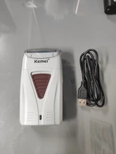 Razor Hair-Clipper Electric-Shaver Cordless Professional Kemei 0mm Bareheaded for Men