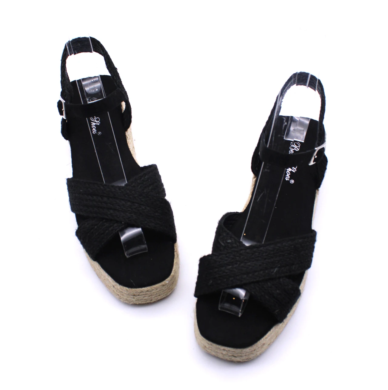 Sandali bassi eleganti Lieda Nere Zapatos