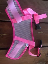 De policarbonato para perros ajustable máscara ladrar morder de la boca de malla boca aseo Anti deja de masticar