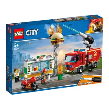 

60214 LEGO fire rescue at Burger toy store articles created Manual