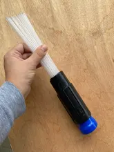 Cepillo de tubo de paja multifuncional, limpiador de suciedad, accesorio de aspiradora Universal portátil, herramientas de limpieza