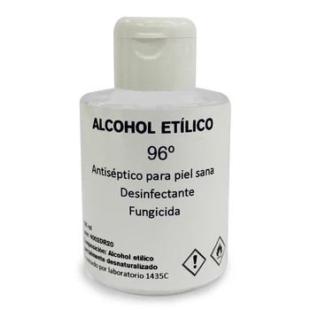 

KOKEN-ethyl Alcohol 96 ° Pack 3uds x 100 ml-pure ethanol sanitizer surfaces and items, hands and body antibacterial