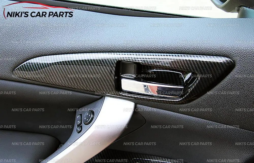 Накладка внутренних ручек для Mitsubishi Eclipse Cross-ABS пластик 1 комплект/4 шт. формовочные украшения для автомобиля
