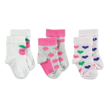 

ebebek Aziz Bebe Cotton Baby Socks 3 pcs