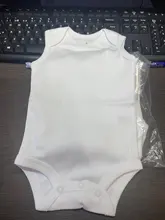5 unids/lote ropa de bebé recién nacido de verano 2018 cuerpo Bodies de bebé 100% algodón blanco niños ropa de bebé Niña 0-24M