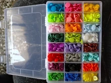 Juego de botones a presión de plástico T5 con alicate para sastre familiar, kit de herramientas, contenedores organizadores de costura de fácil sustitución de broches, DIY, por 360 uds.