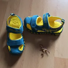 Dinoskulls-Sandalias t-rex para niños, zapatos de playa con punta cerrada y cordones, cierre, novedad de verano 2021