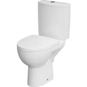 

Toilet Bowl compact cersanit Parva new clean on with seat Microlift (s-ko-pa011-3/6-con-dl-w)