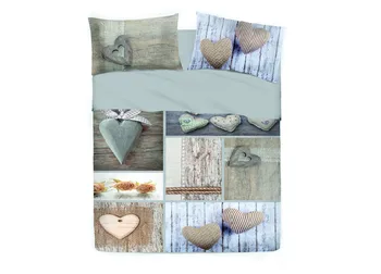 

Full bed sheets bedspread Joy line Dis. Heart Shabby measurement single bed