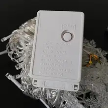 Led-String-Lights Christmas-Snowflakes Holiday Party Waterproof Connectable Wave