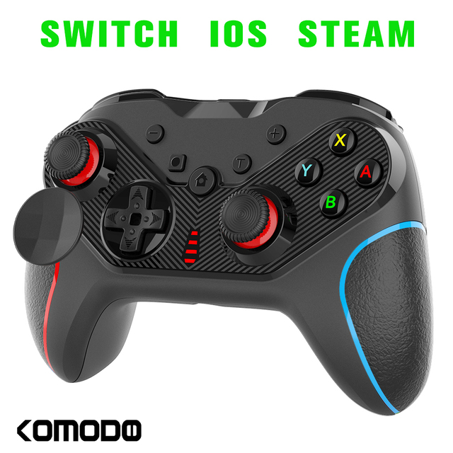 Controller Wireless Pro Controller for NS steam ios Remote Gamepad with Joystick Adjustable Turbo Vibration Ergonomic Non