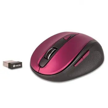 

WIRELESS MOUSE NGS EVO MUTE PURPLE - 800/1600 DPI - 2.4 GHZ - 5 SILENT BUTTONS-RECEIVER NANO USB - 2XAAA