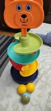 Pista giratoria de 3 ruedas montessori, juguetes para bebés, sonajeros, interactivo, táctil, juguete educativo de navidad