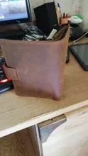 Slim Wallet Purse Money-Dollar Front-Pocket Crazy-Horse HEPIDEM Genuine-Leather High-Quality