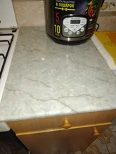 Wallpapers for Kitchen Cabinet Marble Oil-Proof Self-Adhesive Home-Decoration Desktops