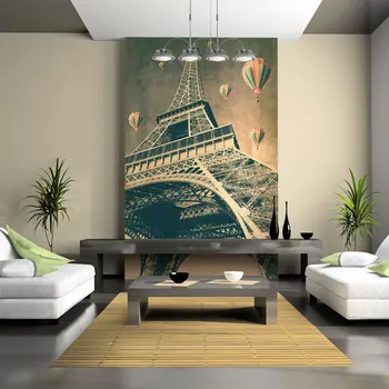 

Wall mural-air balloons above the Eiffel Tower-300x231 cm