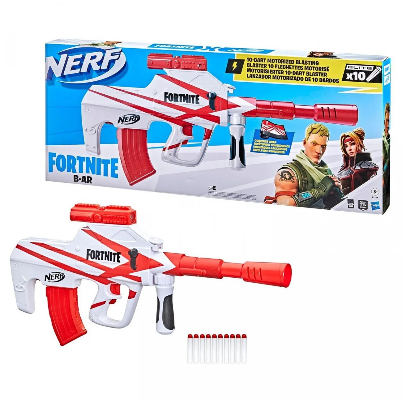 Бластер Hasbro NERF Фортнайт FN B AR F2344EU4 | Игрушки и хобби