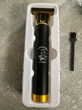 Cortadora de pelo recargable por USB para hombre, afeitadora inalámbrica para peluquero, afeitadora de barba